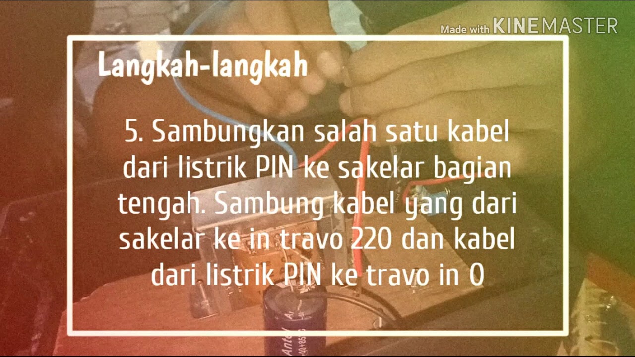 Cara membuat cas aki 