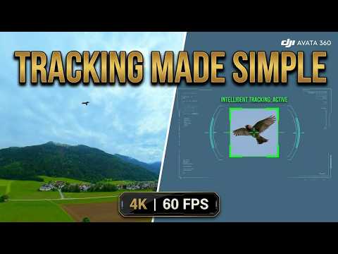 🦅 DJI Avata 360: Tracking Fast & Erratic Objects Made Simple! 🚀🎯 Tutorial in the caption