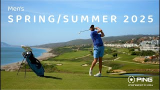 Men's PING Apparel: Spring/Summer 2025 Golf Clothing