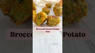 Broccoli Sweet Potato Tots, easy to make and nutritious #kidsfood #toddlermeals #healthyrecipes