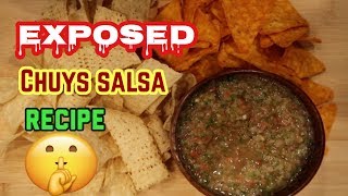Chuy s Secret Salsa Recipe EXPOSED MUST WATCH