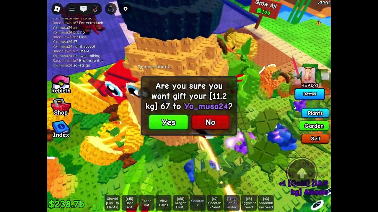 “Scammer gets scammed” (Plants vs Brainrots)