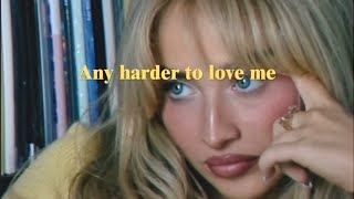 Sabrina Carpenter- Couldnt Make It Any Harder Slowed Down B Boosted