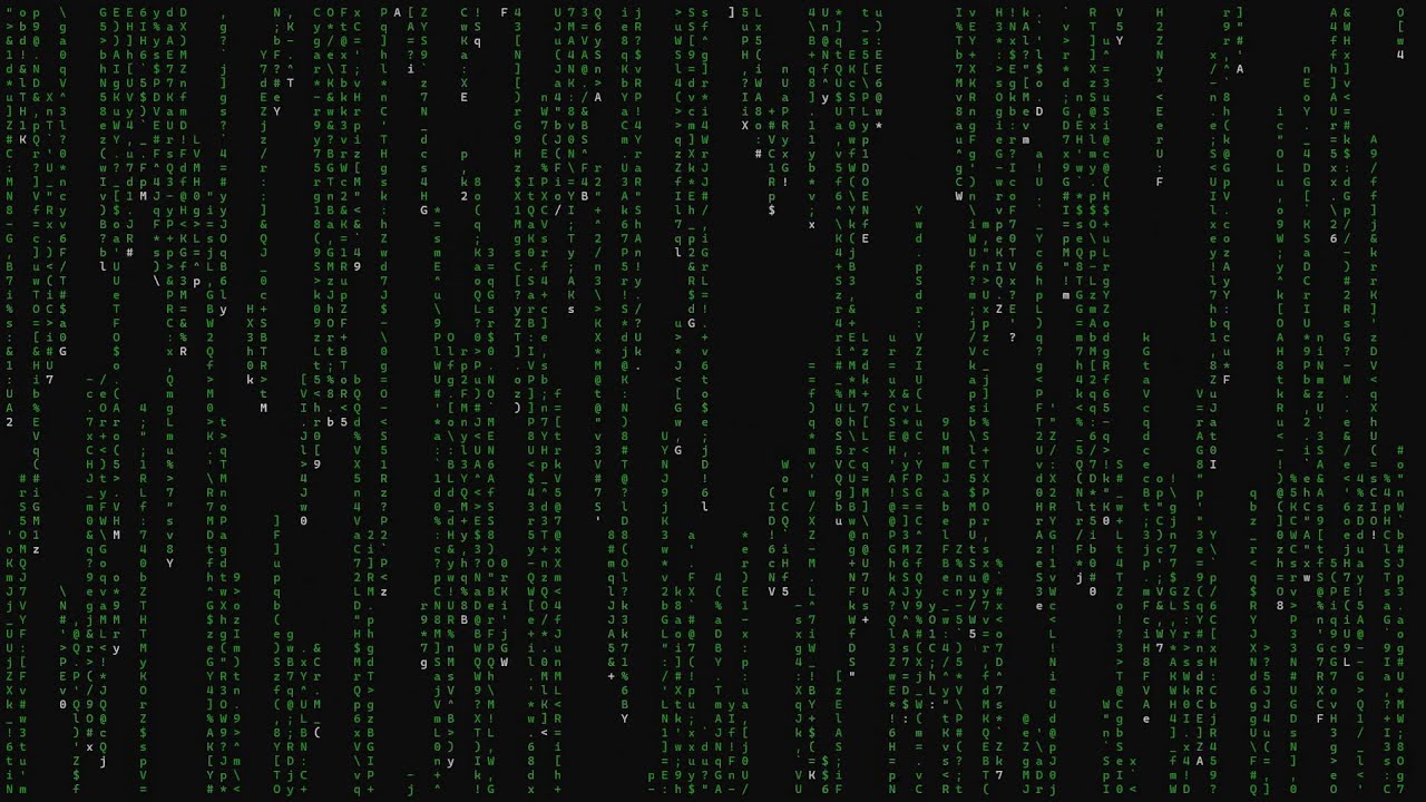 The Matrix Effect in Real Life | CMATRIX Linux Terminal Rain Animation ...