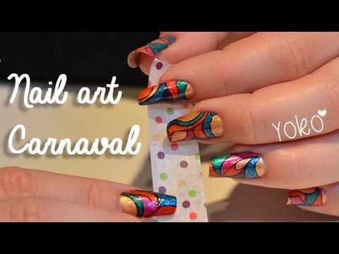 Nail art Carnaval