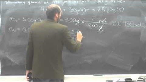 Reaction Equation Stoichiometry - Grams to Grams (g to g) 002