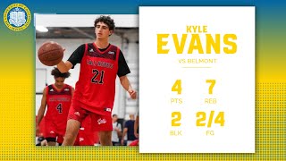 Kyle Evans Condensed Tape Vs Belmont 191225