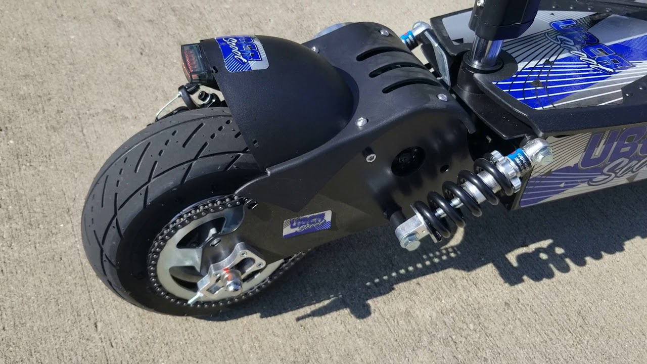 ETG Uber Scoot 1000W electric scooter YouTube