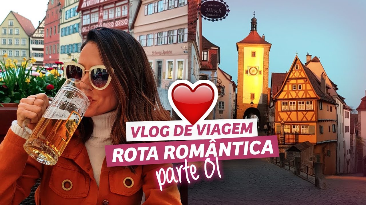 De carro pela Rota Romântica/Alemanha 😍🍺🇩🇪: Rothenburg, Würzburg, Dinkelsbühl, Nördlingen, etc