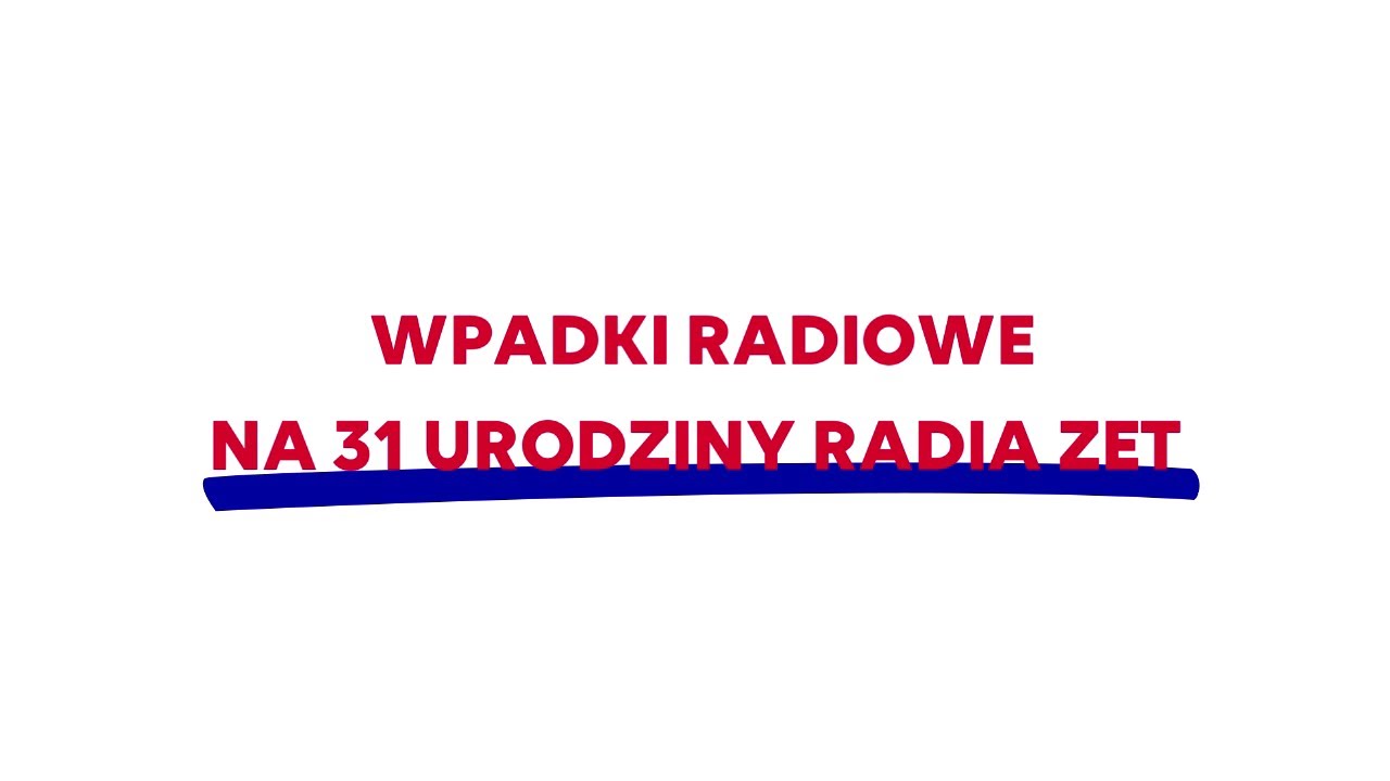 ZETmaniak - wpadki radiowe na 31 urodziny Radia ZET