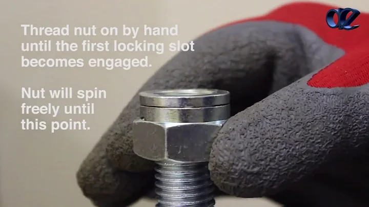 Anemo | How works Auto-Lok Nuts Double Slotted nuts ALNd