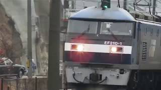 JR山陽本線　貨物列車　EF210ー1