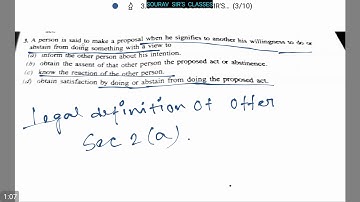 MERCANTILE LAW LEGAL DEFINITION OF OFFER CS,CMA,CFA,CA-CPT,IPCC,FINALS,ICWA BCOM,MCOM