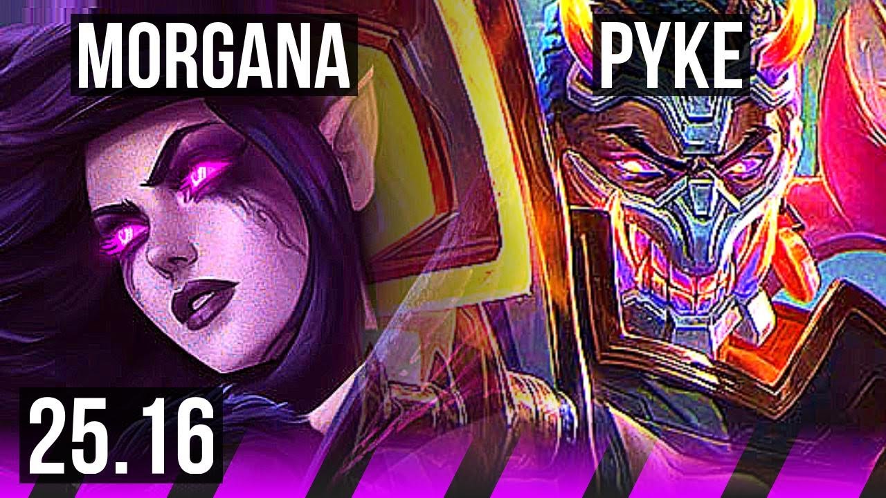 MORGANA & Jhin vs PYKE & Zeri (SUP) | KR Master | 25.16