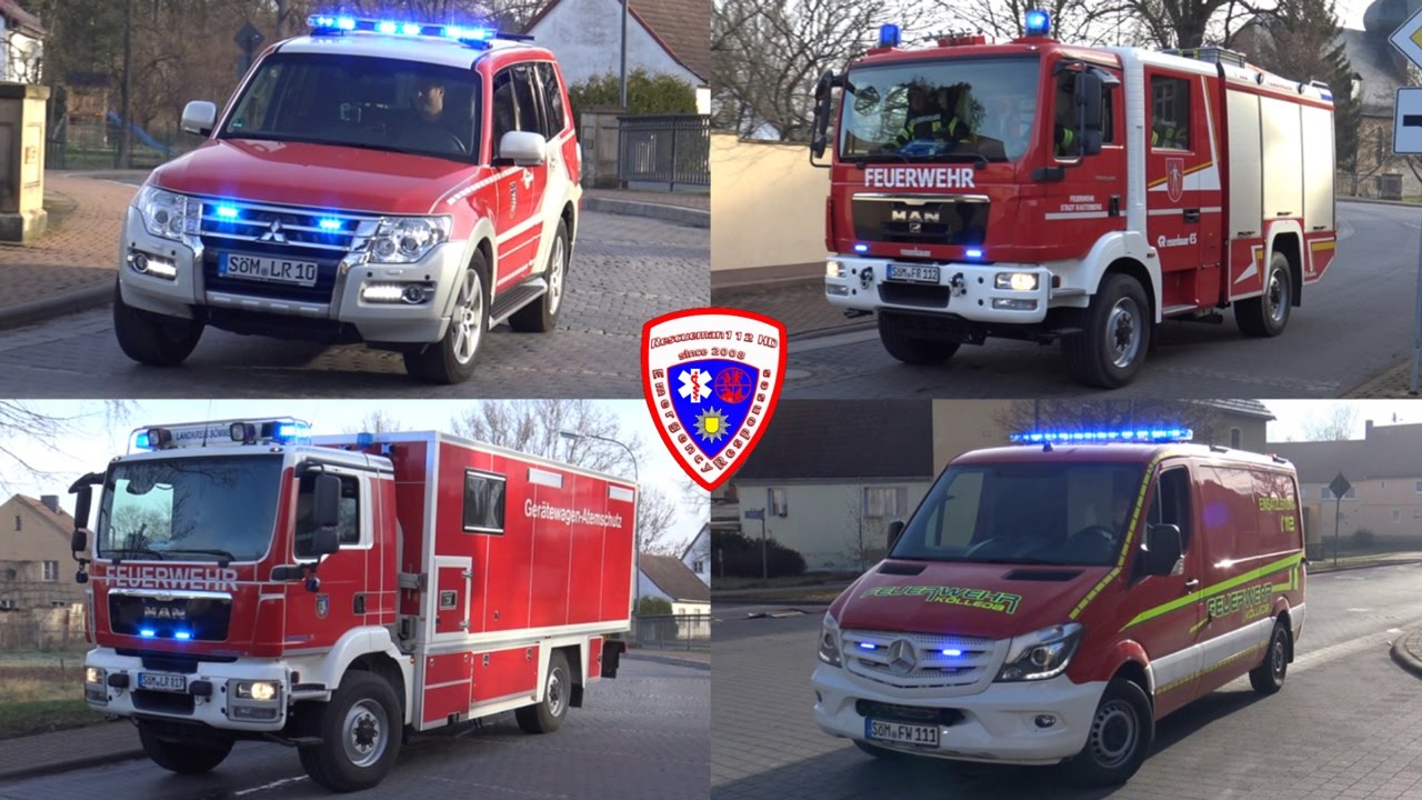 [BRAND IN MEHRFAMILIENHAUS] 🚨 Großübung in Guthmannshausen