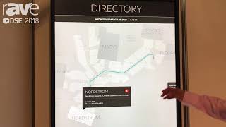 DSE 2018: CMA Digital Demos Dynamic Digital Wayfinding Solution with Vector-Based Maps
