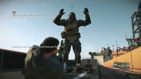 Non-Lethal FOB Resource Heist - MGSV