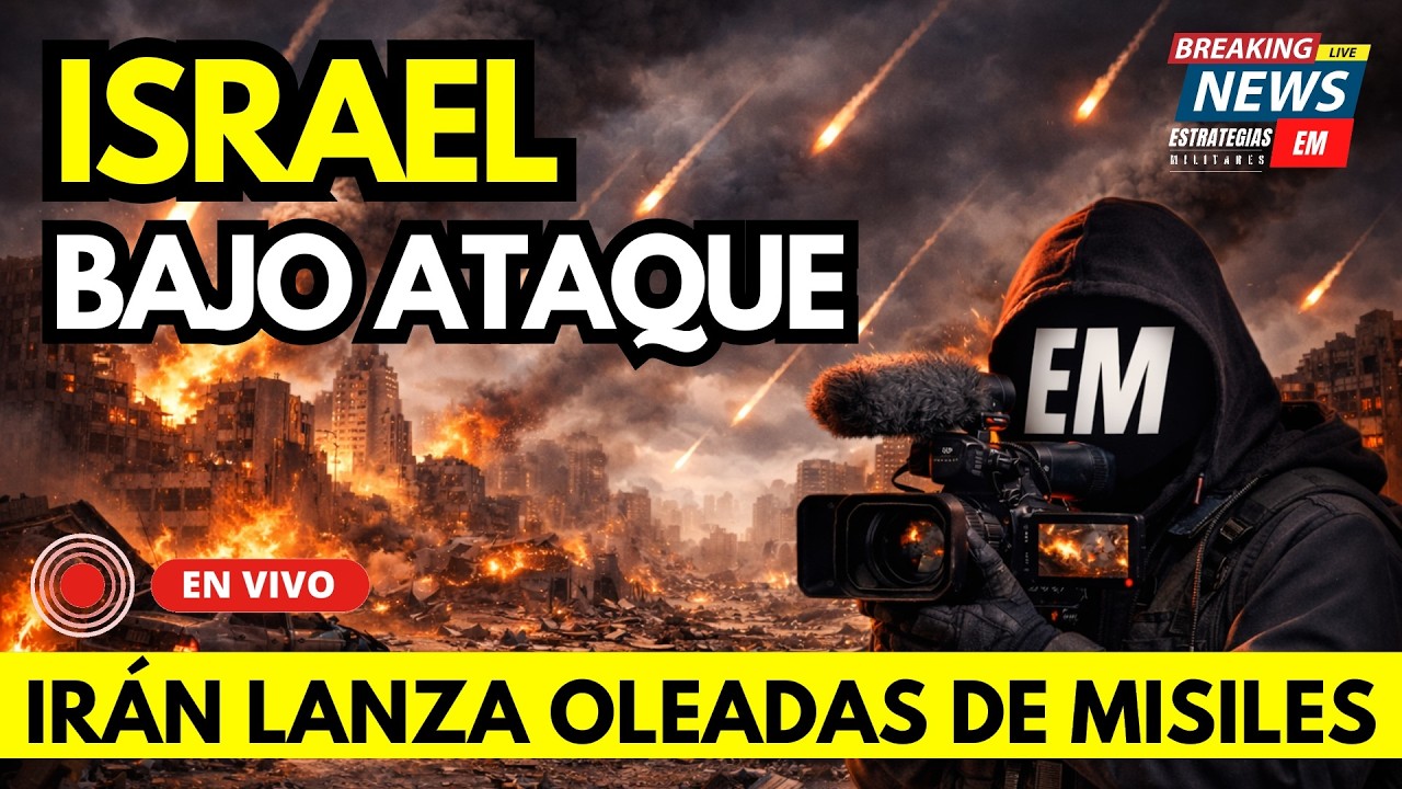 🚨 NOTICIAS IRÁN ATACA CON MISILES ISRAEL AHORA MISMO EN DIRECTO