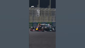 Hamilton & Verstappen Collide! 🔥
