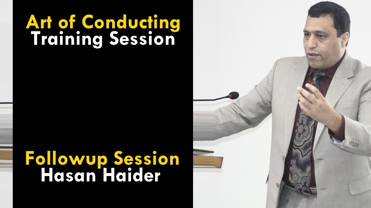 Art of Conducting Training Session | Hasan Haider - YouTube