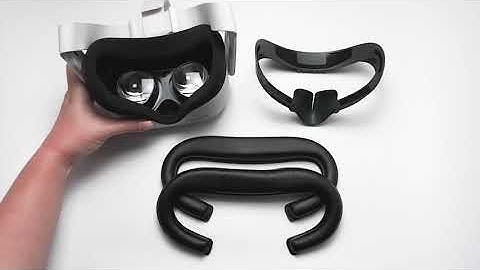 Installing the VR Cover Facial Interface and Foam Replacement for Meta/Oculus Quest 2