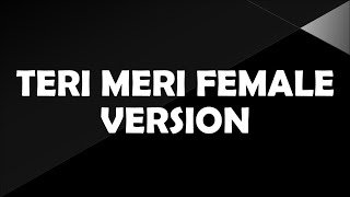 Teri Meri Female Version Hindi Remix Yusuf Eksioglu Remix | No Copyright | SIGMA MUSIC