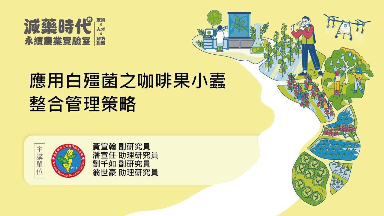 應用白殭菌之咖啡果小蠹整合管理策略 縮圖