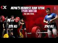Nepals strongest 105kg power lifter  curse has been broken  tyson