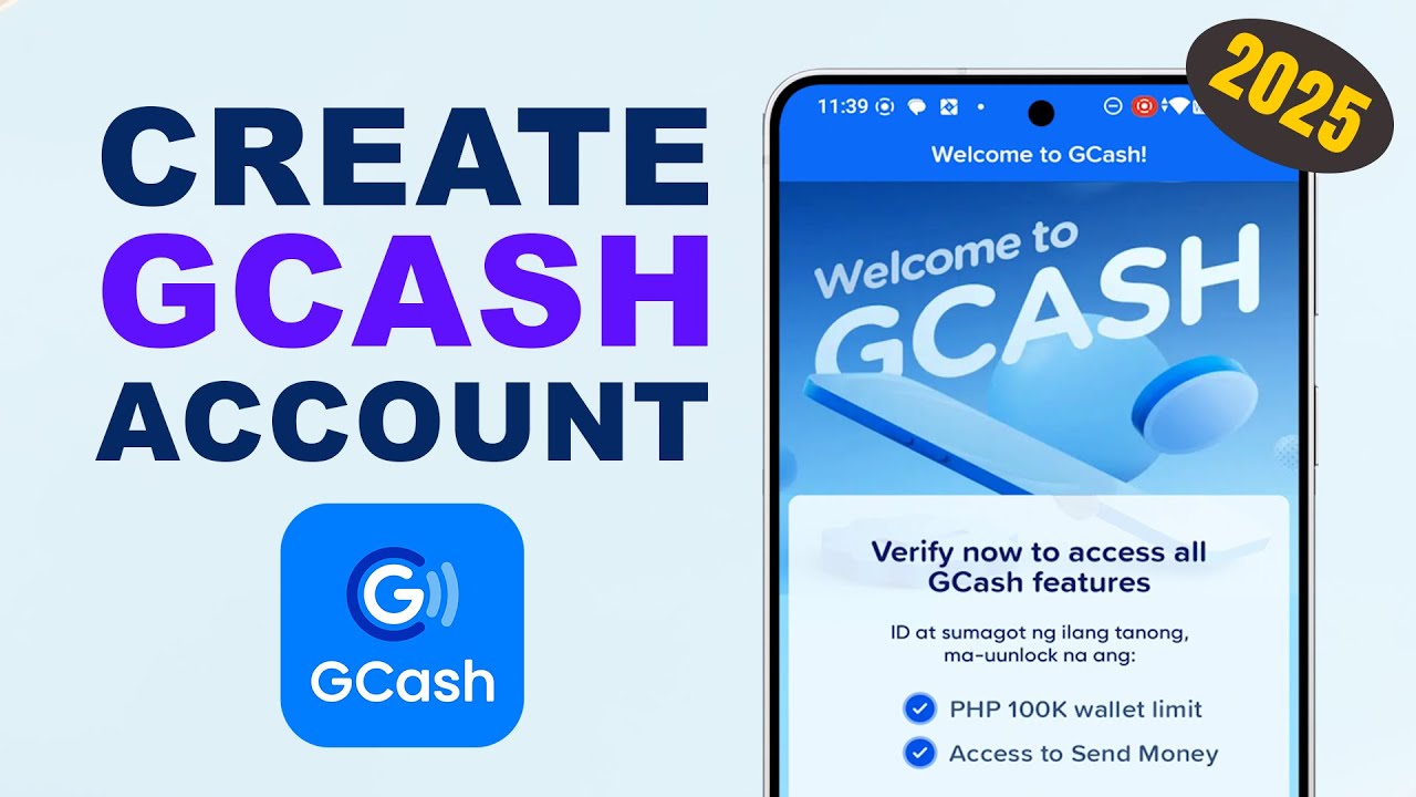 Как создать аккаунт Gcash 2025 с помощью телефона | Как создать аккаунт Gcash 2025