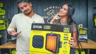 BRAND NEW | Ryobi Heated Cushion | UNBOXING & REVIEW