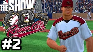 Mlb the show 20 rtts as starting pitcher road to drafted by san
francisco giants | part 2 playing for double a flying squirrels
call...