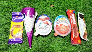 satisfying video ASMR lollipop gems chocolate candy kinder eggs  🍢🍭🍬🍫🍡🍢🍭🍬🍫🍡
