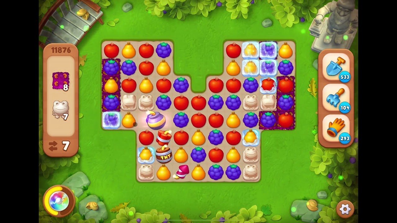 GardenScapes Level 11876 no boosters