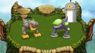 My Singing Monsters: Bred An Epic T-Rox (Plant Island + Gold Island)