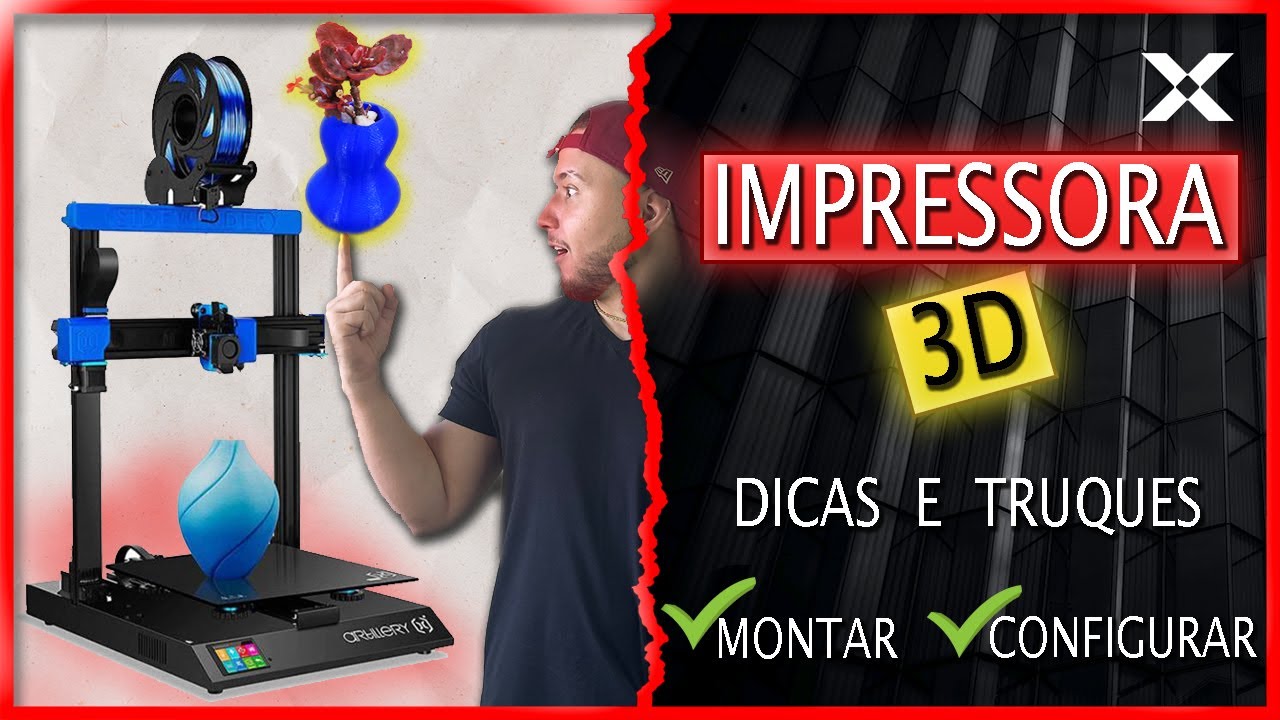 COMO MONTAR UMA IMPRESSORA 3D E CONFIGURAR (2022 MELHOR CUSTO BENEFICIO ...