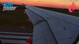 MSFS | Fenix A320 | Flap 3 Greaser in Amsterdam