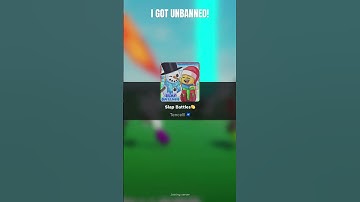 GETTING UNBANNED FROM SLAP BATTLES #slapbattles #shortsfeed
