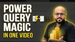 Power BI Power Query Full Course (2026) | Data Cleaning, Merge, Append, Date Functions