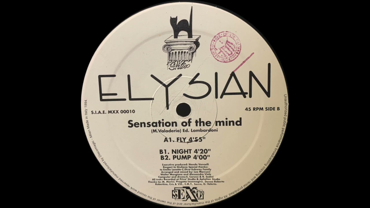 Sensation Of The Mind (Pump) - Elysian | Metrotraxx [1994]