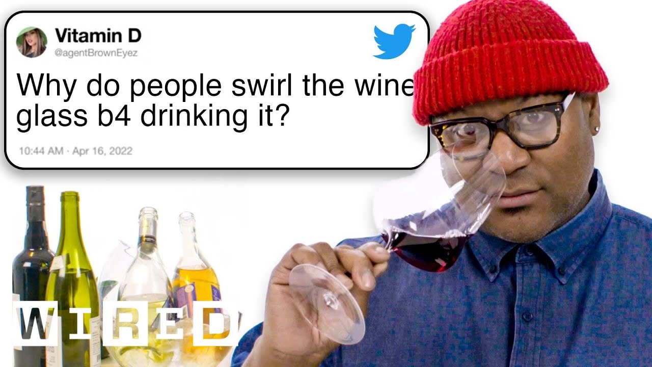 Sommelier Andr Mack Answers Wine Questions From Twitter Tech Support WIRED