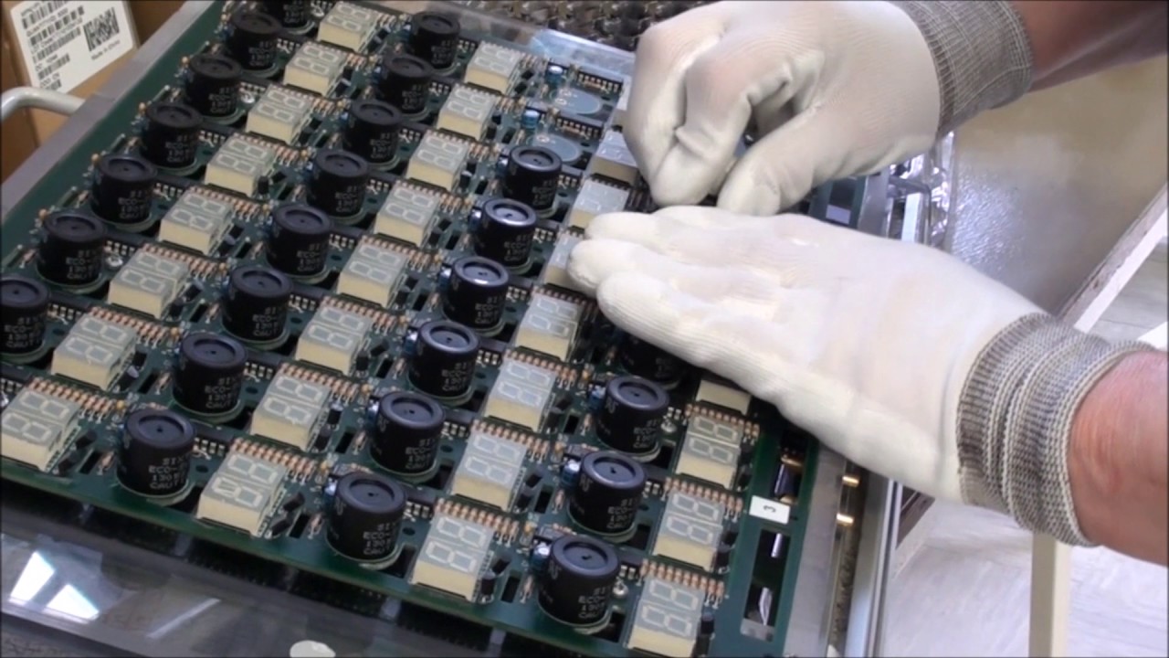 Brooks smoke alarm production cell testing - YouTube