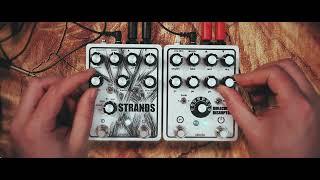 drolo STRANDS ギターエフェクター drolo Strands and Molecular Disruptor on piano and Keys - YouTube