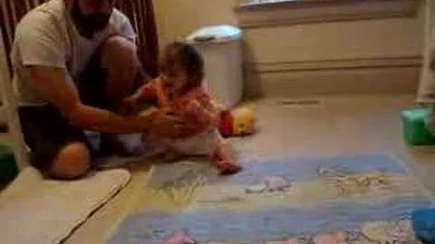 Nancy & Luca take first steps