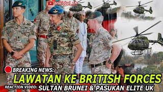 🚁🔴BREAKING NEWS: SULTAN KE PANGKALAN BRITISH FORCES BRUNEI 2025 I 🇧🇳 Reaction
