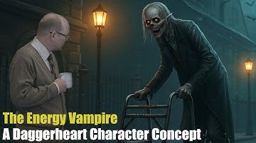 The Energy Vampire - A Daggerheart Character Build | Design | Idea