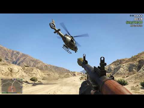 GTA 5 - First Person Trevor's Trailer Shootout vs The Lost MC + Ten Star Escape