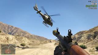 GTA 5 - First Person Trevor's Trailer Shootout vs The Lost MC   Ten Star Escape