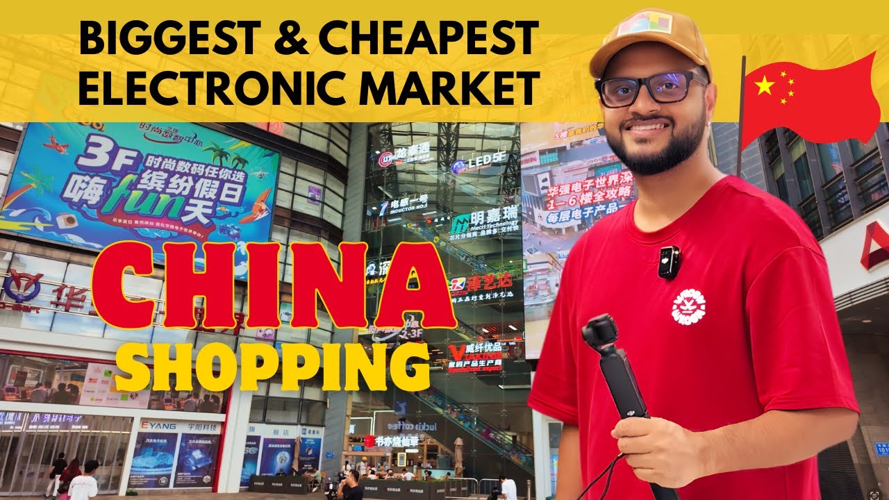 China's Cheapest & Biggest Electronic Market in Shenzhen | SEG Plaza & HQ Mart, Futian