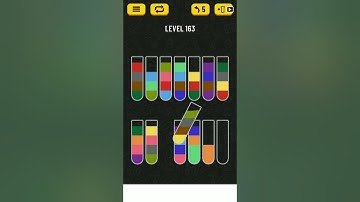 Water Sort Puzzle Level 163 | Level 163