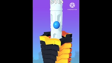 Stack Ball level 12 walkthrough #shortsvideo #youtubeshorts #shorts
